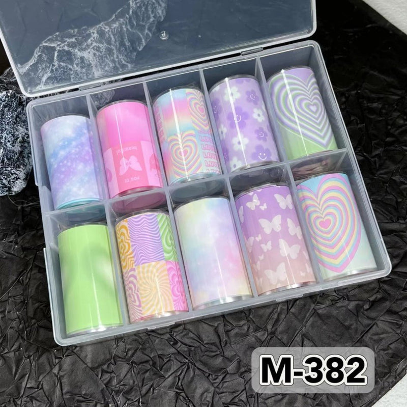 Nail Transfer Foil - M382 - DTK Nail Supply