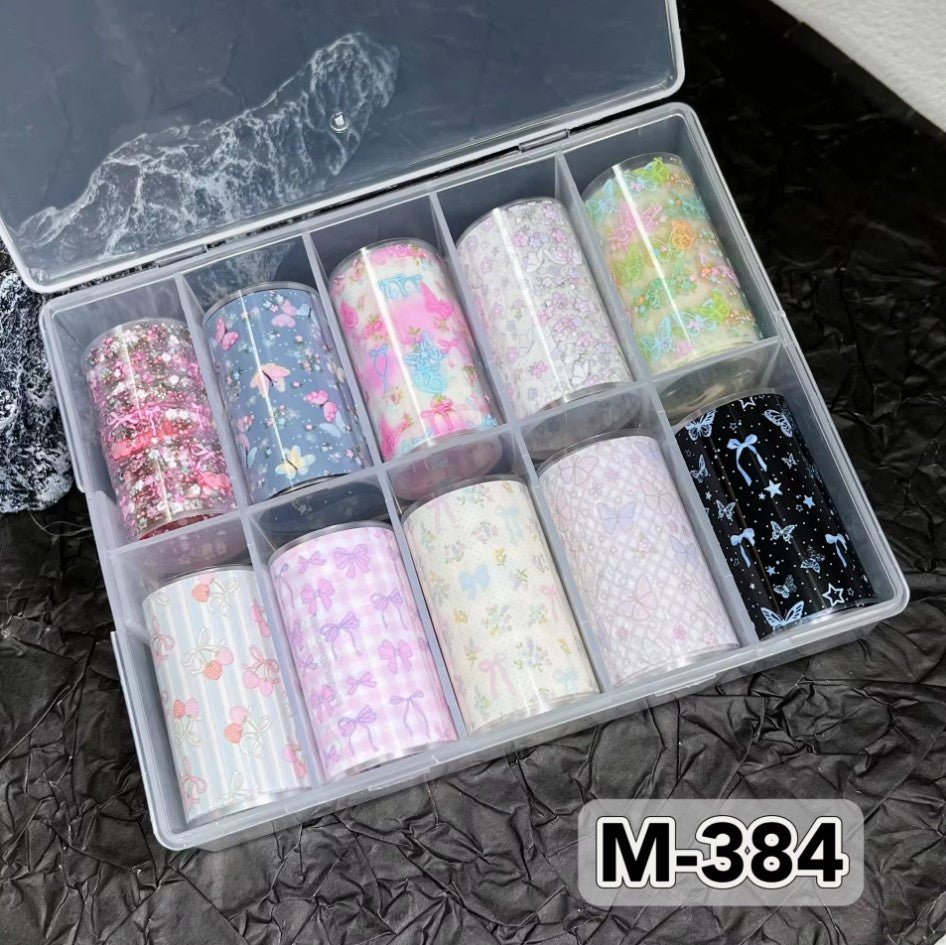 Nail Transfer Foil - M384 - DTK Nail Supply