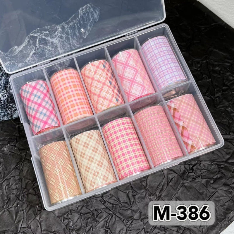Nail Transfer Foil - M386 - DTK Nail Supply