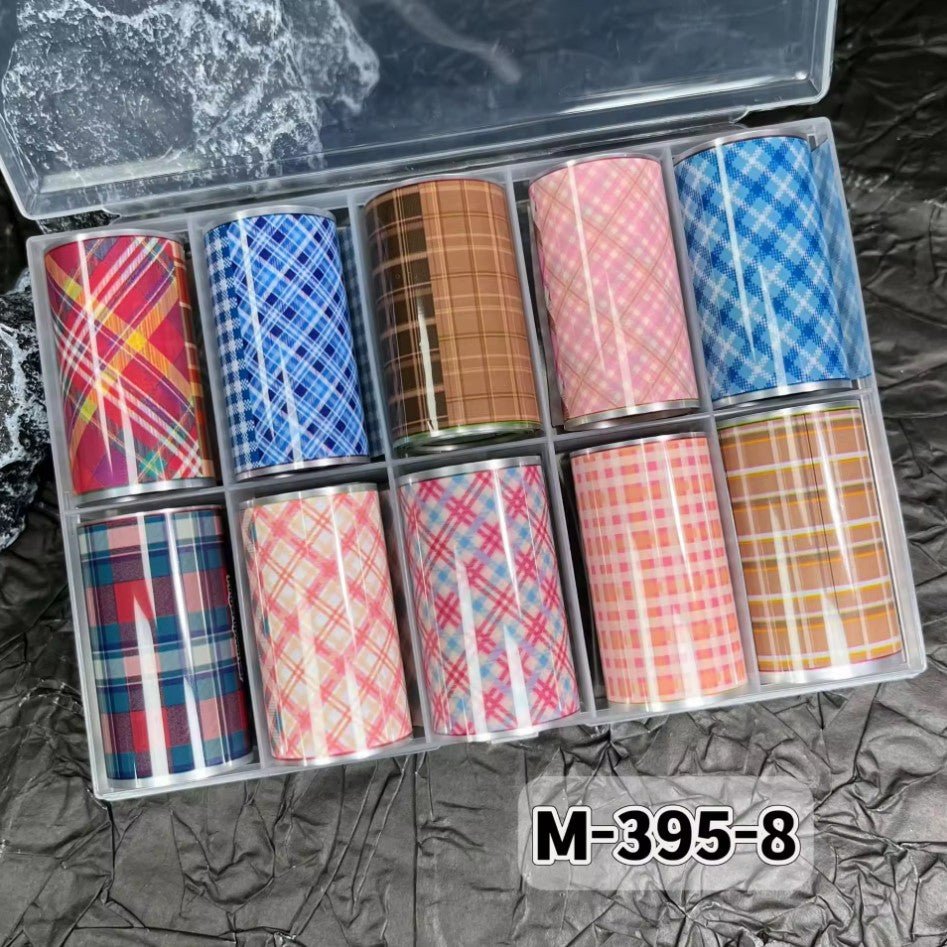 Nail Transfer Foil - M395 - 8 - DTK Nail Supply