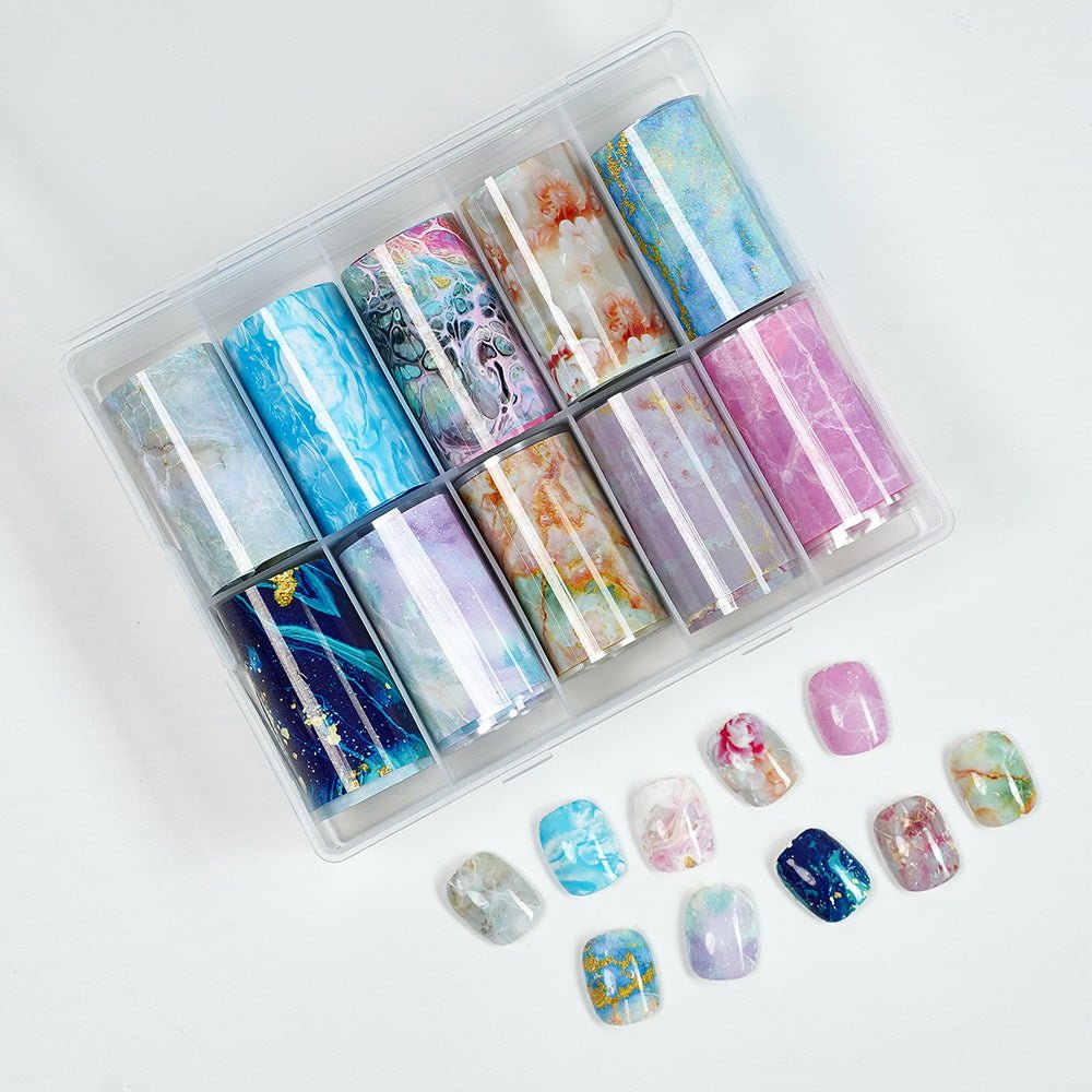 Nail Transfer Foil - Marble - TZ0284 - 05 - DTK Nail Supply