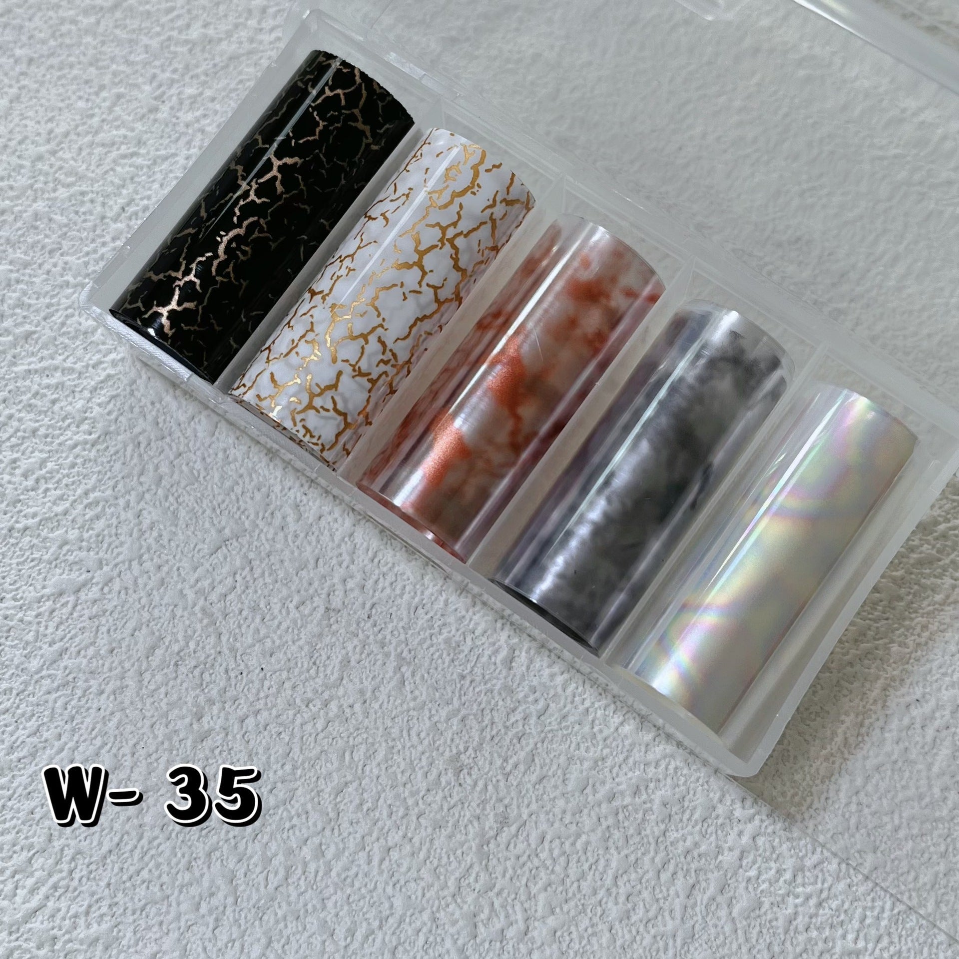 Nail Transfer Foil - Marble - W35 - DTK Nail Supply