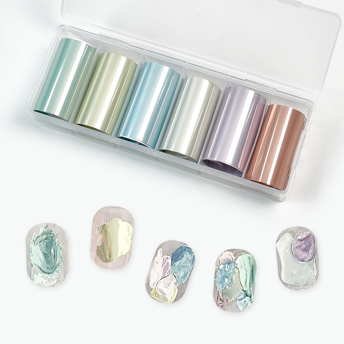 Nail Transfer Foil - Each Small Box - DTK Nail Supply
