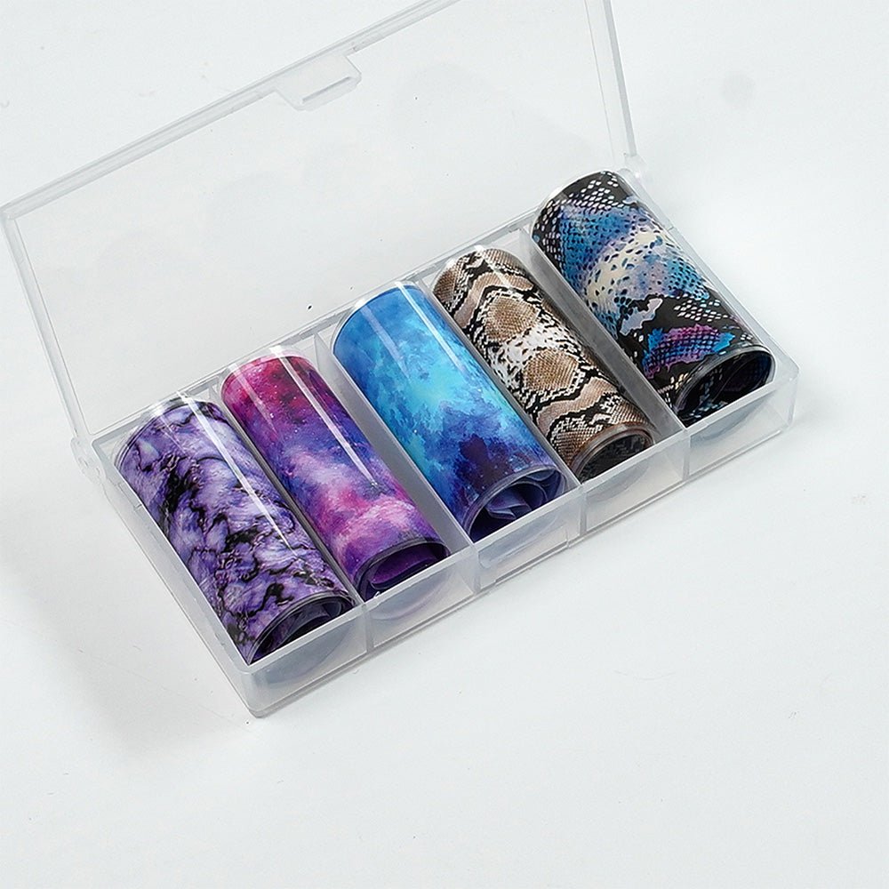 Nail Transfer Foil - Snake Print - W18 - DTK Nail Supply
