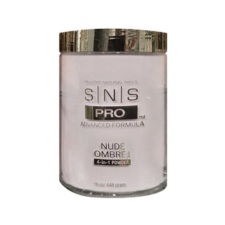 SNS 4-in-1 Pink & White Powder 16oz - Nude Ombre 1