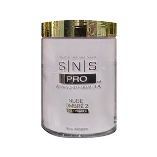 SNS 4-in-1 Pink & White Powder 16oz - Nude Ombre 2