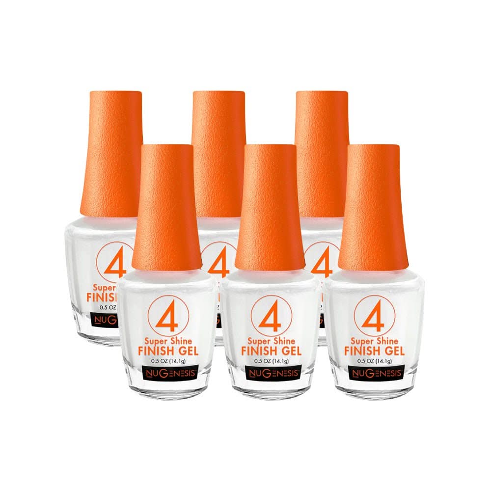 NuGenesis Finish Gel Kit - Dipping Essentials 0.5 oz - DTK Nail Supply