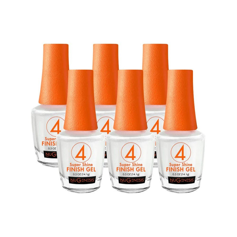 NuGenesis Finish Gel Kit - Dipping Essentials 0.5 oz - DTK Nail Supply