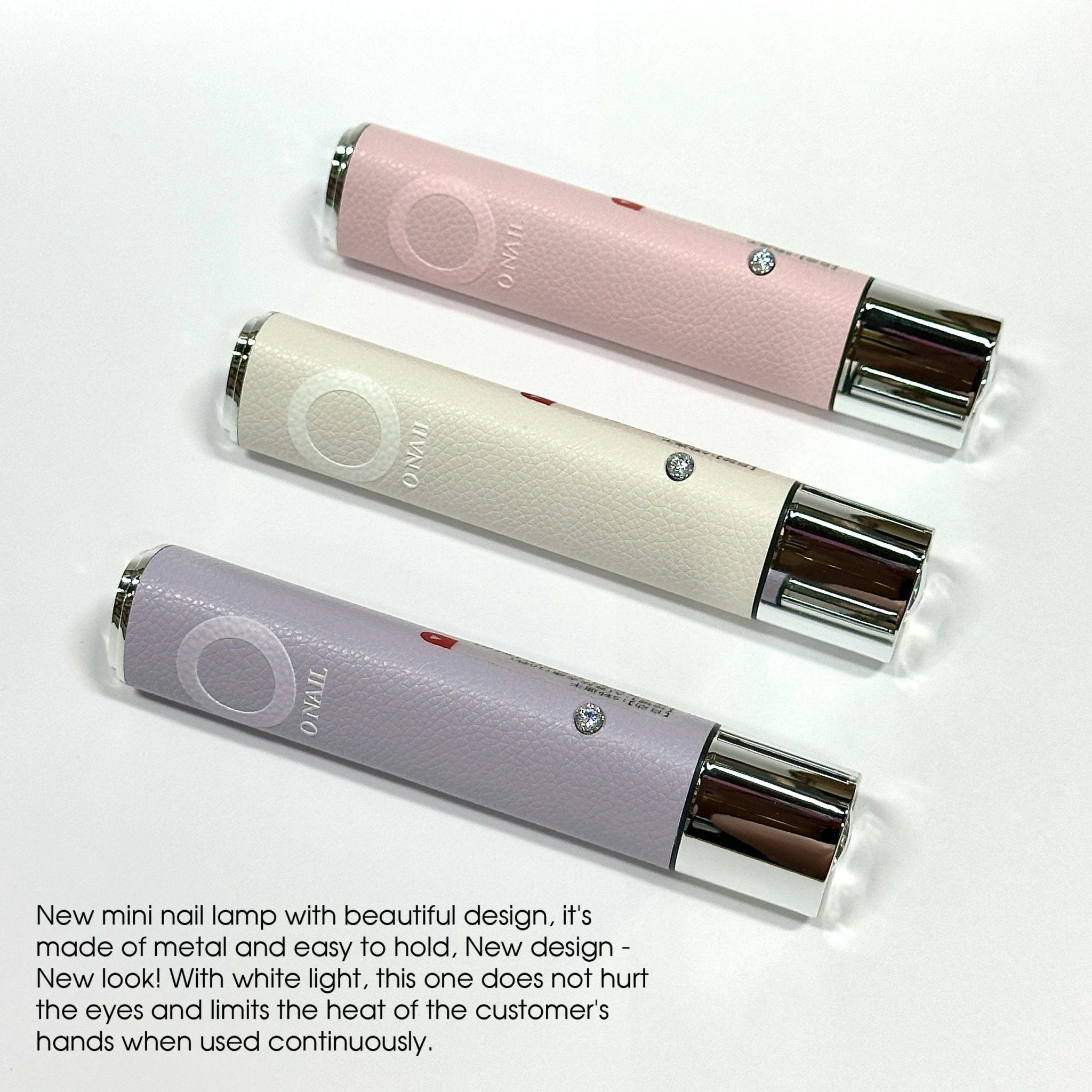 O Nail UV LED Lamp - Purple - DTK Nail Supply