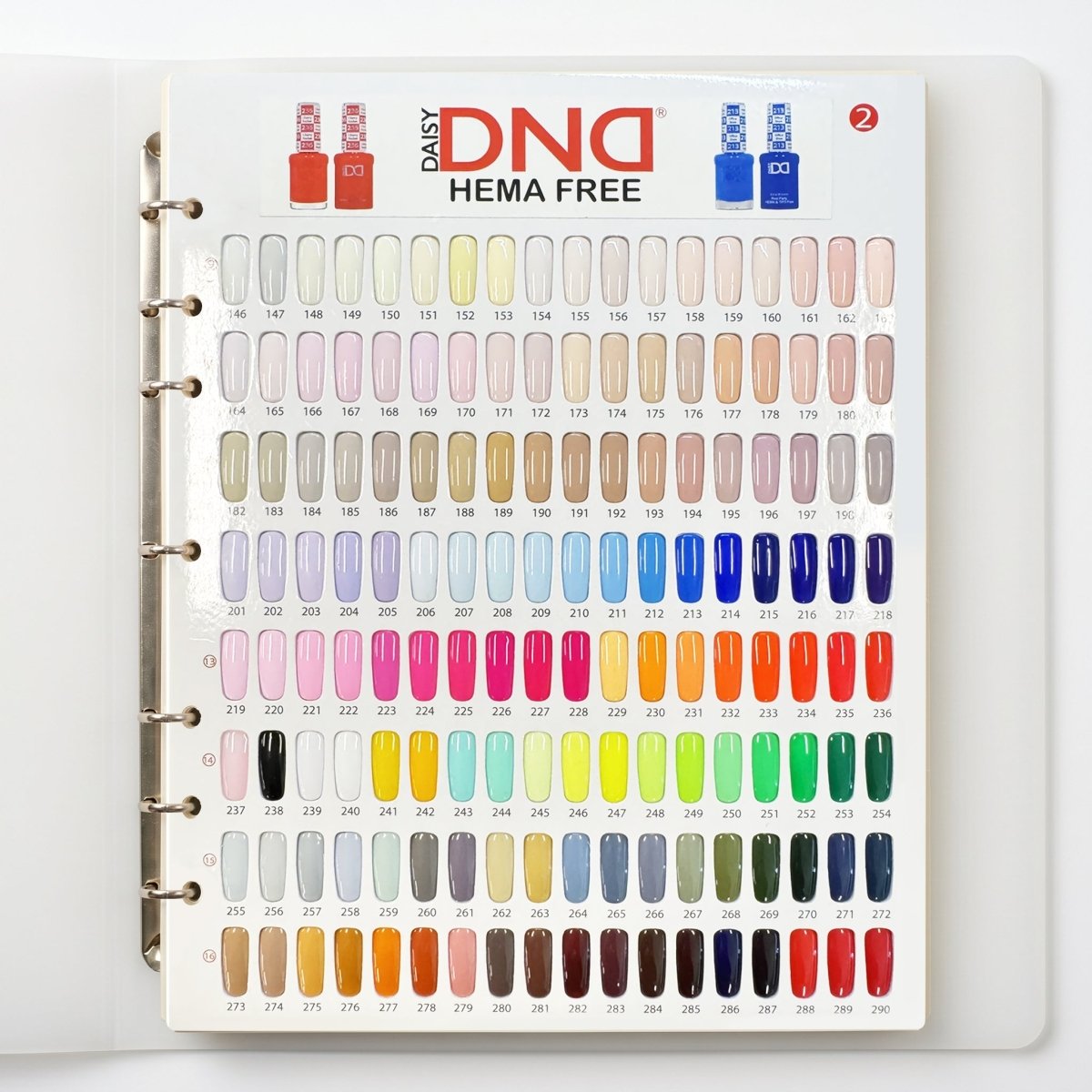 One Line DND HEMA & TPO Free - 288 Gel & Lacquer Combos - DTK Nail Supply