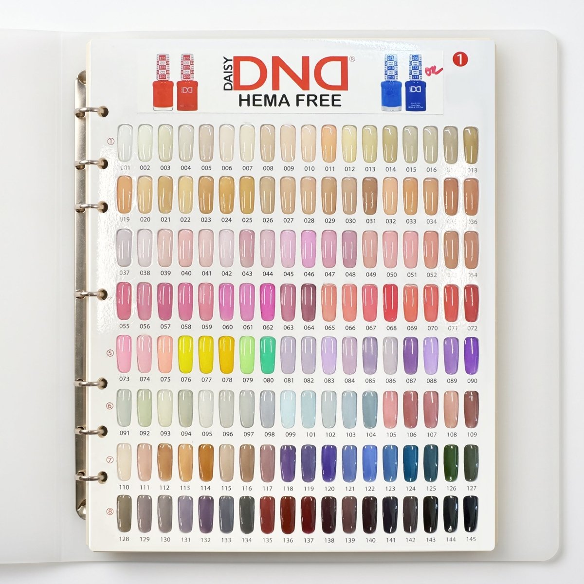 One Line DND HEMA & TPO Free - 288 Gel & Lacquer Combos - DTK Nail Supply