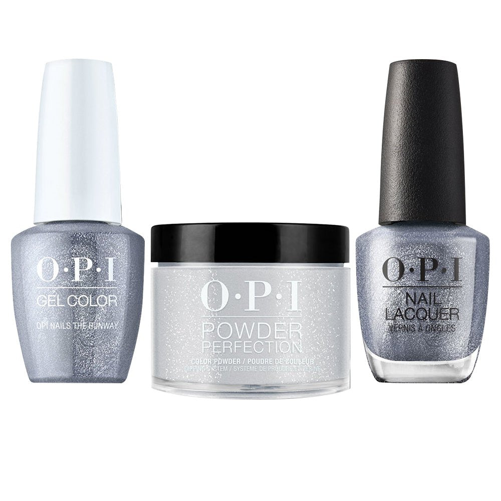OPI 3 in 1 - MI08 Nails The Runway - Dip, Gel & Lacquer Matching - DTK Nail Supply