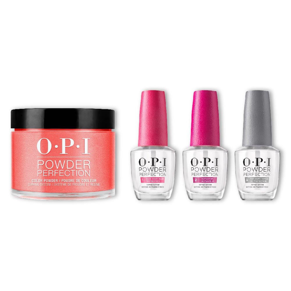 OPI Dip Powder Combo - Liquid Set & F006 Rust & Relaxation - DTK Nail Supply