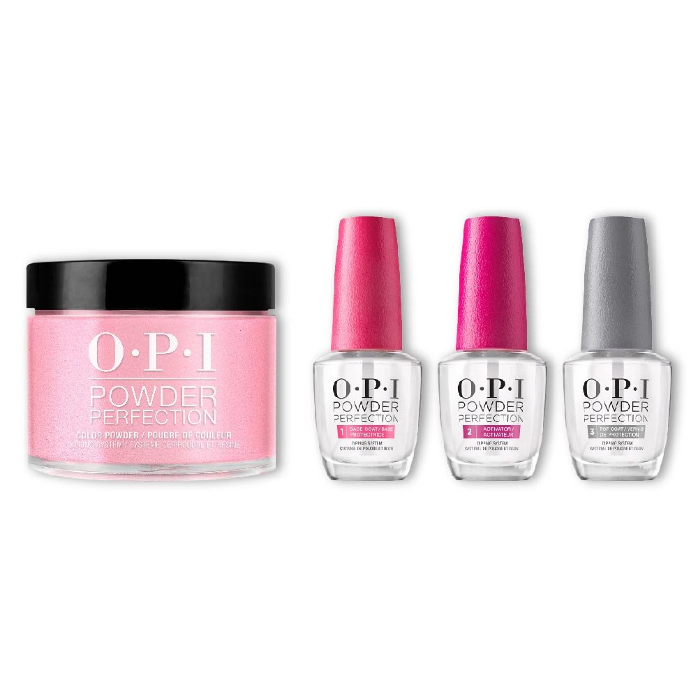 OPI Dip Powder Combo - Liquid Set & M23 Strawberry Margarita - DTK Nail Supply