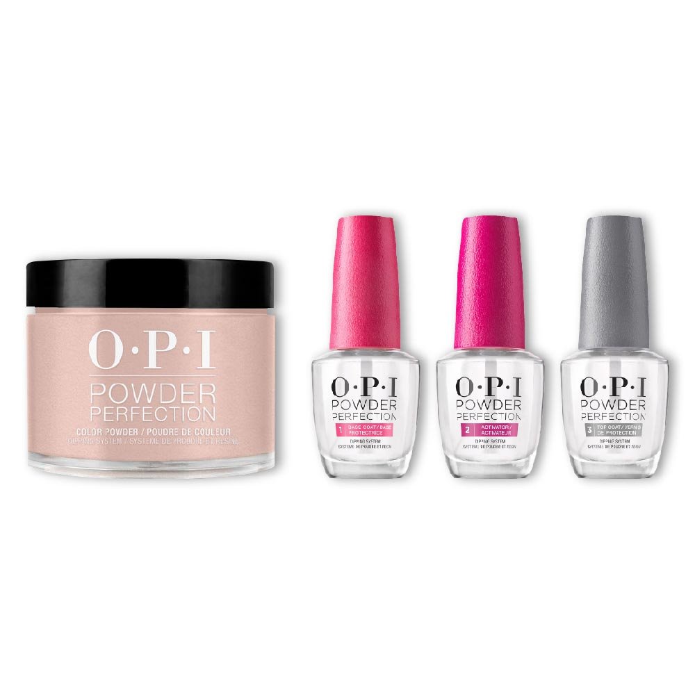 OPI Dip Powder Combo - Liquid Set & N81 Bonfire Serenade - DTK Nail Supply
