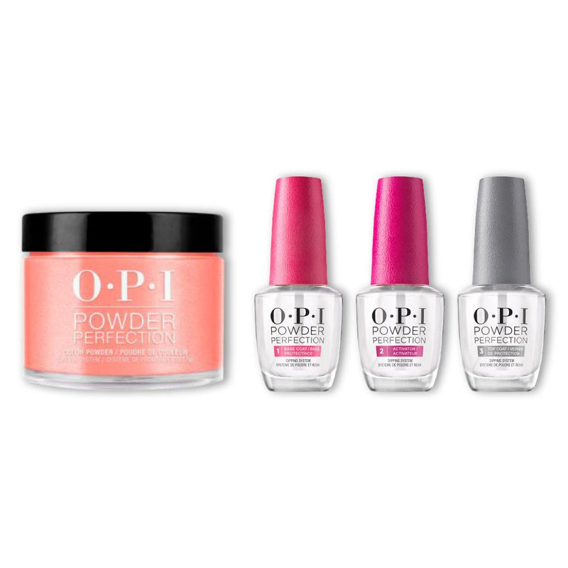 OPI Dip Powder Combo - Liquid Set & S068 Shrimp Cocktail - DTK Nail Supply