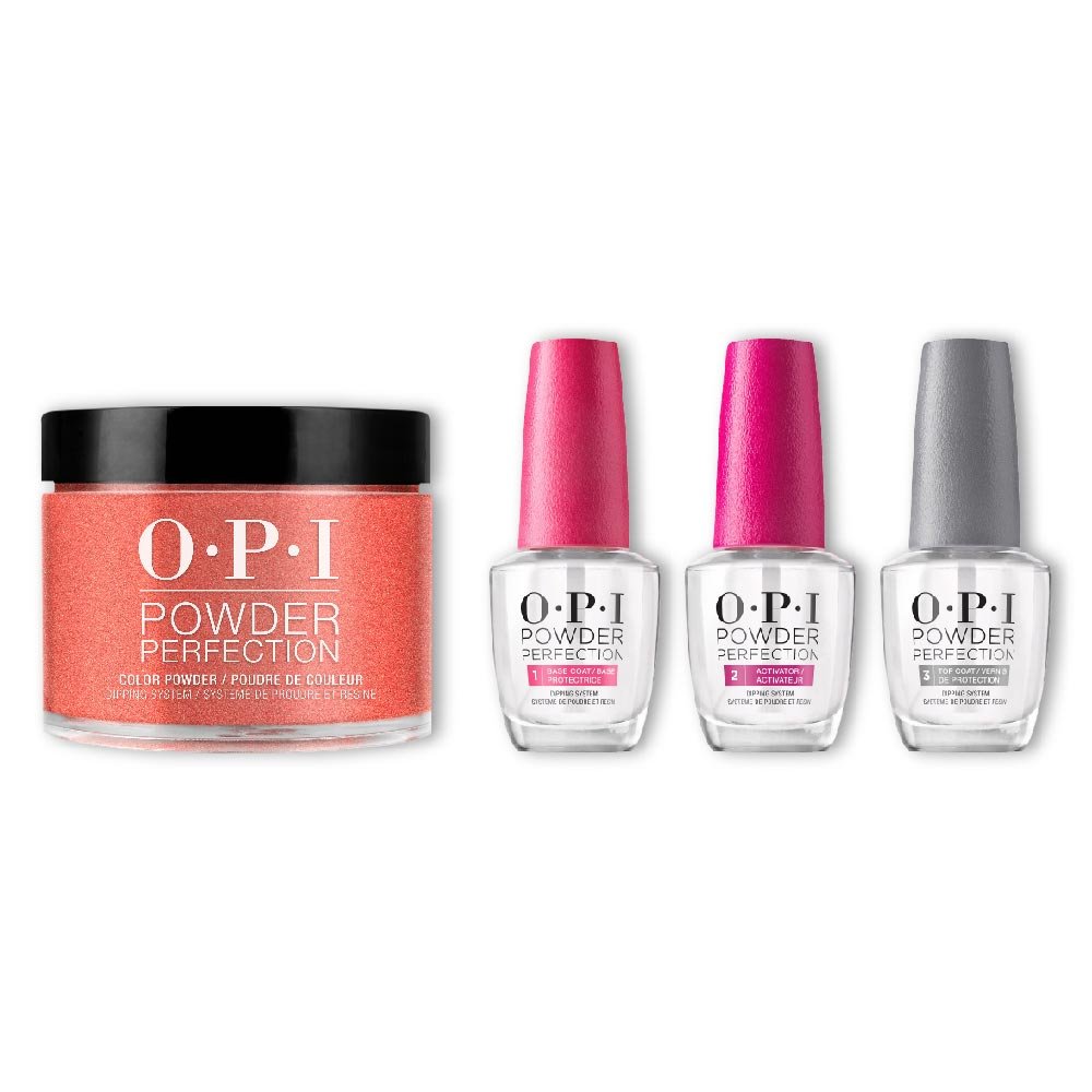 OPI Dip Powder Combo - Liquid Set & V30 Gimme a Lido Kiss - DTK Nail Supply