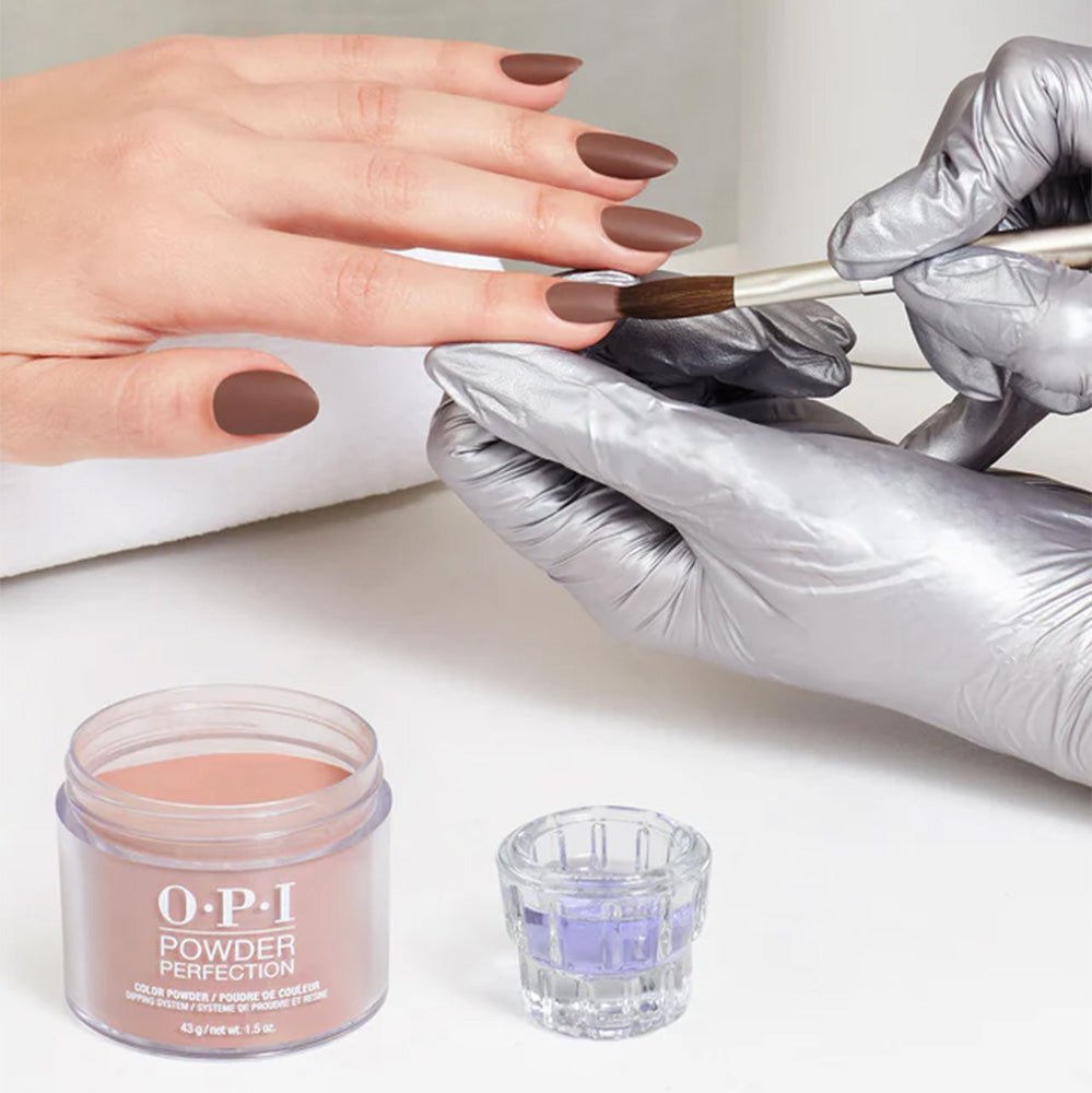 OPI Dipping Powder Nail - LA04 Espresso Your Inner Self - DTK Nail Supply