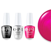 OPI F041 It's All Greek to Me - Pink - Intelli-Gel Combo - Super Base Coat, Super Gloss Top Coat - DTK Nail Supply