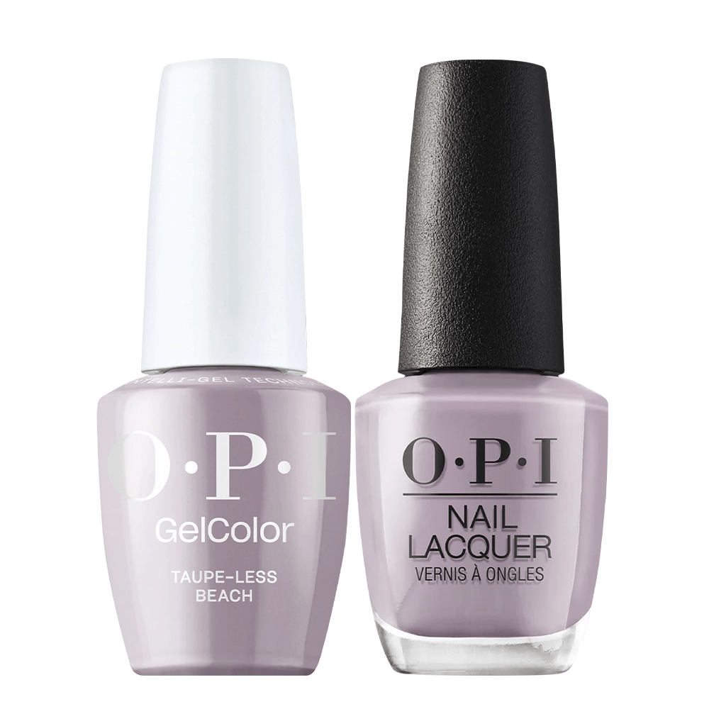 OPI Gel Nail Polish Duo - A61 Taupe - less Beach - DTK Nail Supply