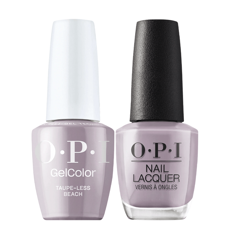 OPI Gel Nail Polish Duo - A61 Taupe - less Beach - DTK Nail Supply