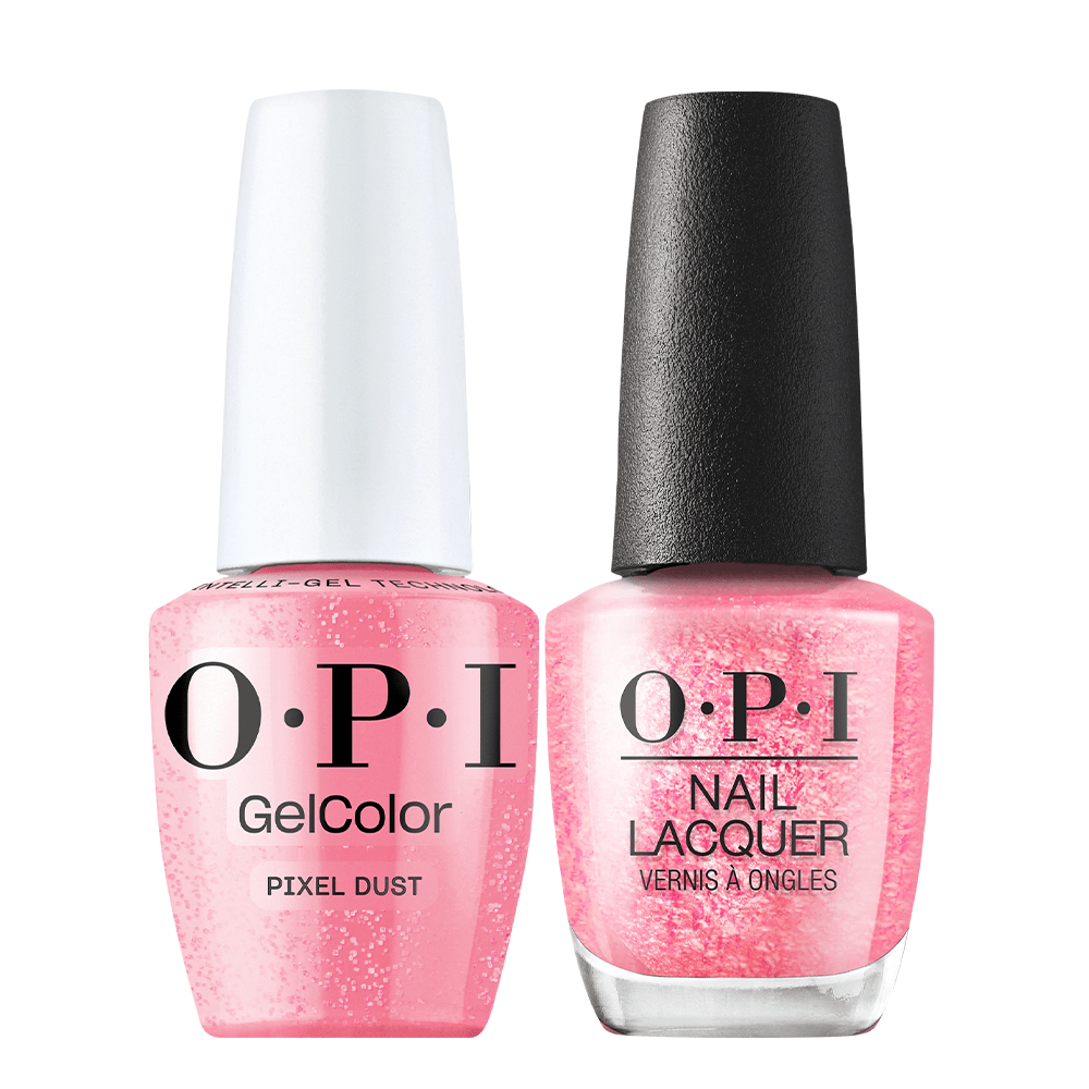 OPI Gel Nail Polish Duo - D51 Pixel Dust - DTK Nail Supply