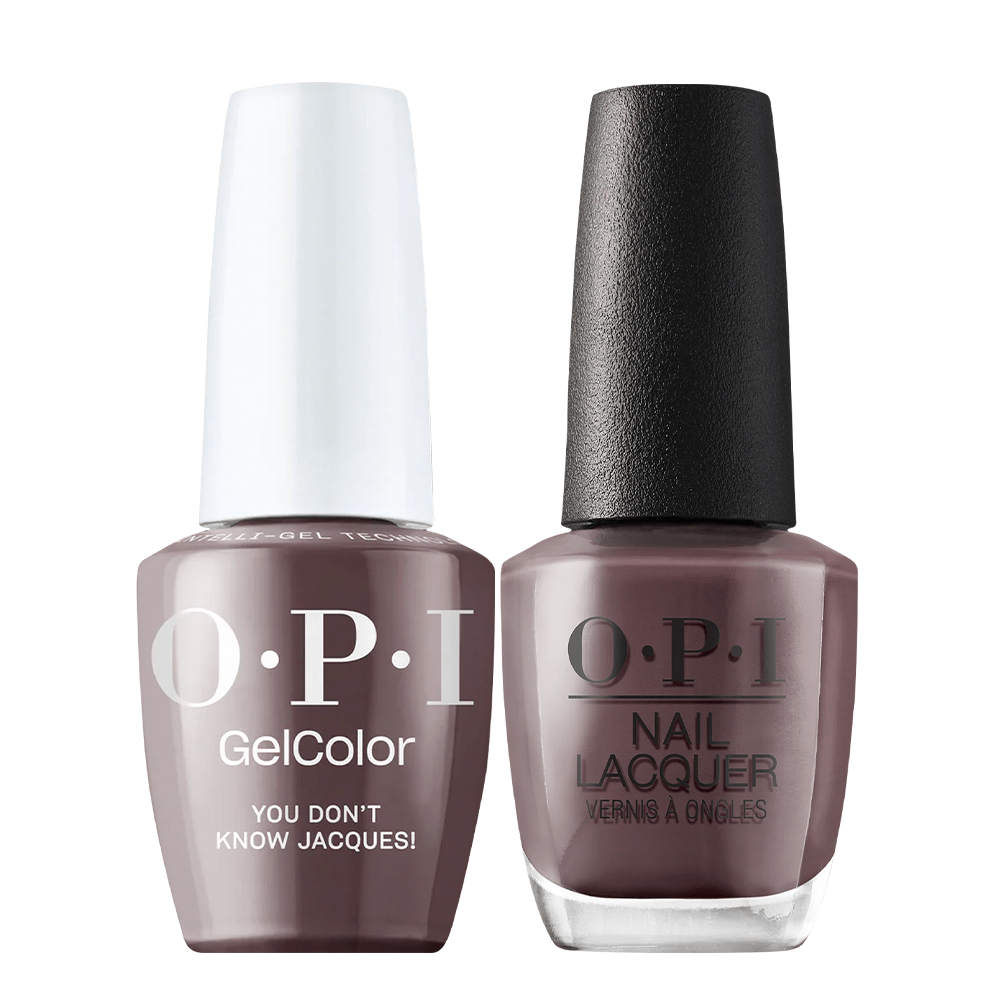 OPI Gel Nail Polish Duo - F15 You Don't Know Jacques! - DTK Nail Supply