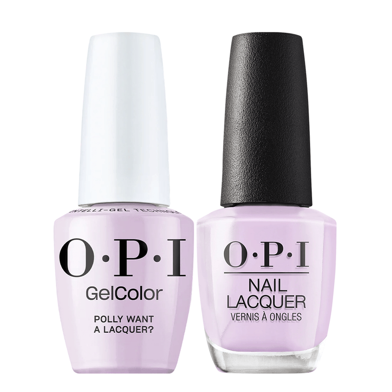 OPI Gel Nail Polish Duo - F83 Polly Want a Lacquer? - DTK Nail Supply