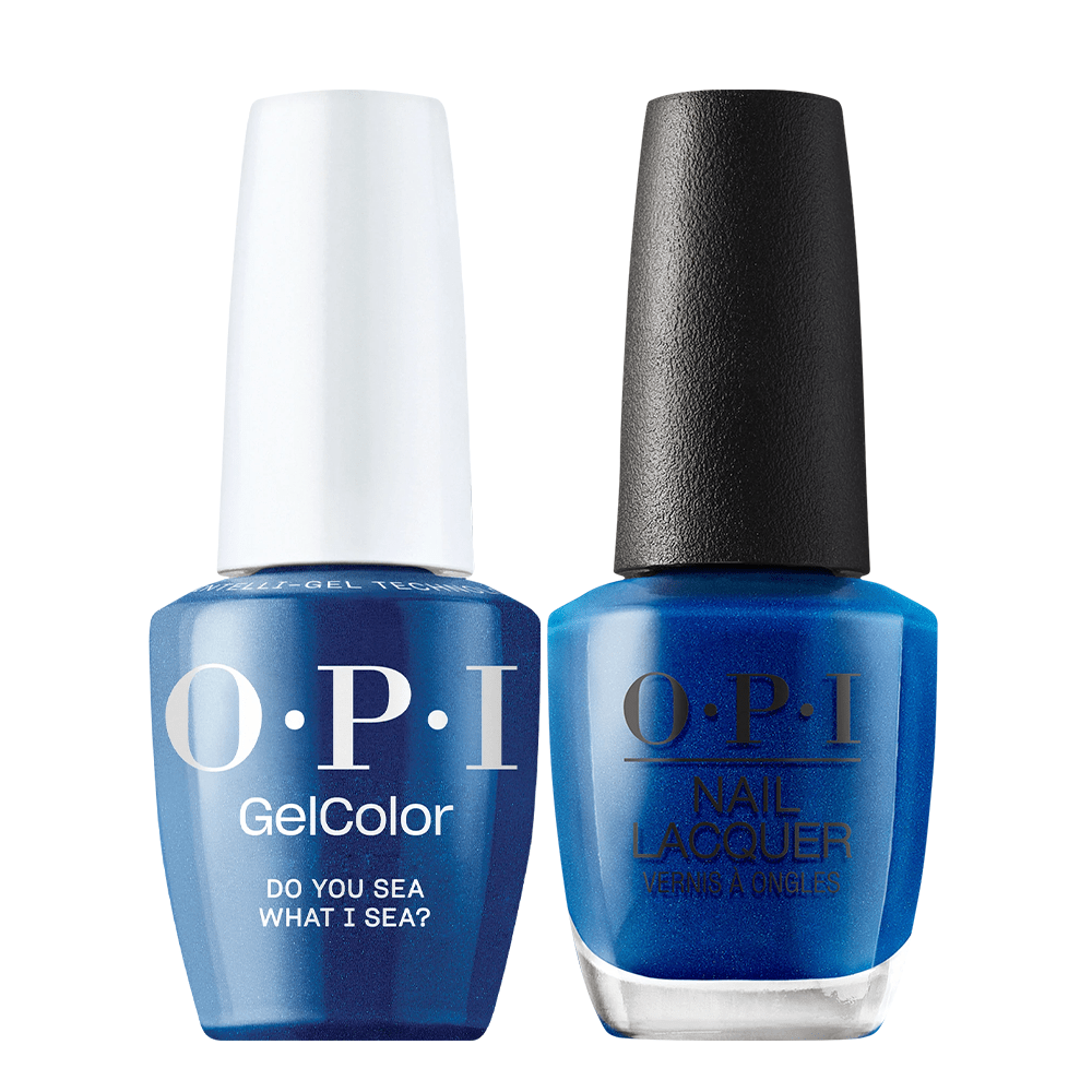 OPI Gel Nail Polish Duo - F84 Do You Sea What I Sea? - DTK Nail Supply