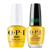 OPI Gel Nail Polish Duo - GLR12 Love You So Munchkin - Gel Polish 0.5oz - DTK Nail Supply
