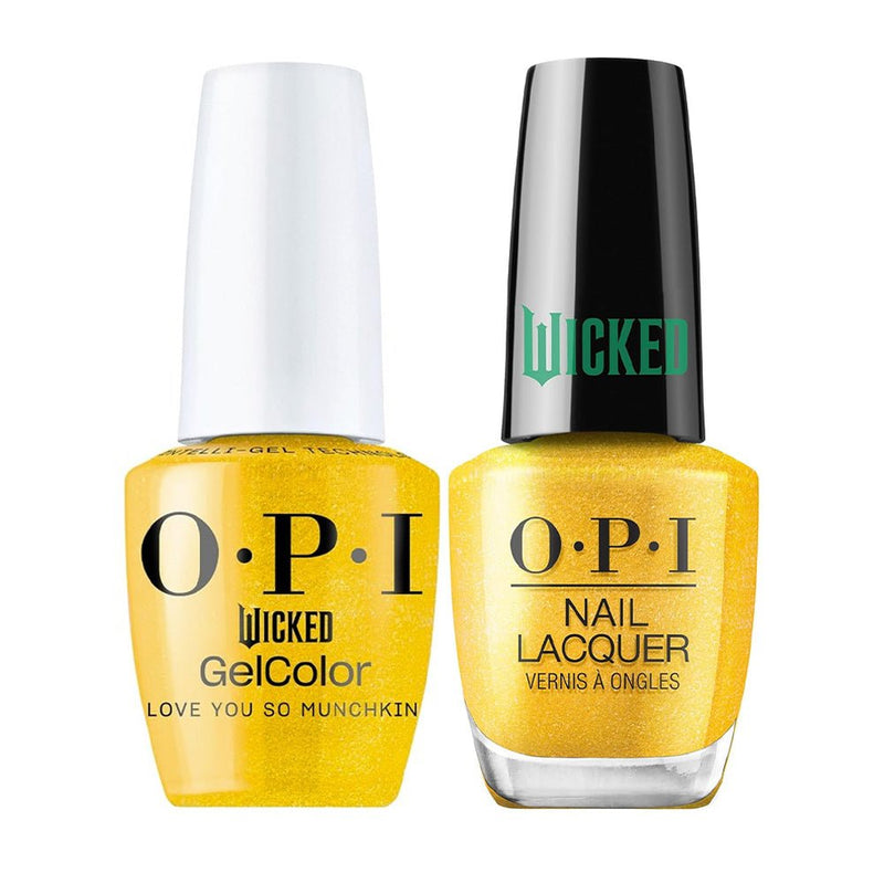 OPI Gel Nail Polish Duo - GLR12 Love You So Munchkin - Gel Polish 0.5oz - DTK Nail Supply