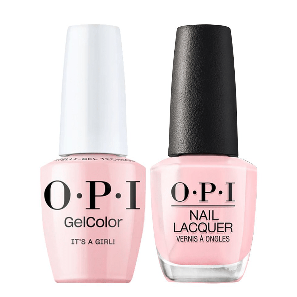 OPI Gel Nail Polish Duo - H39 It's a Girl! - DTK Nail Supply