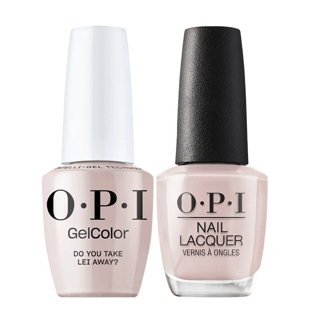OPI Gel Nail Polish Duo - H67 Do You Take Lei Away? - DTK Nail Supply