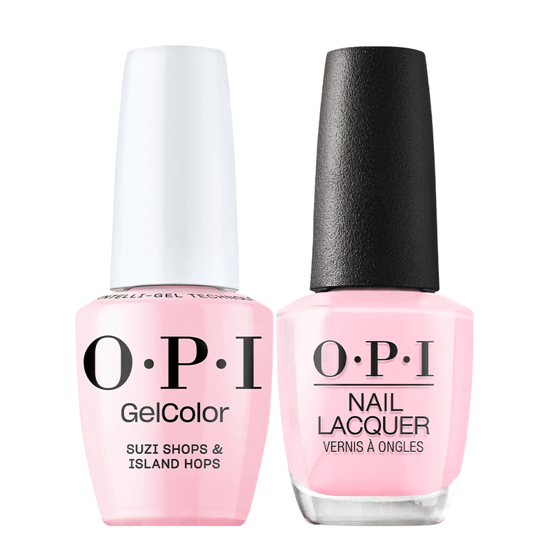 OPI Gel Nail Polish Duo - H71 Suzi Shops & Island Hops - DTK Nail Supply