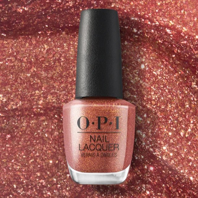OPI Gel Nail Polish Duo - HPS06 Ginger Snapped - Gel Polish 0.5oz - DTK Nail Supply