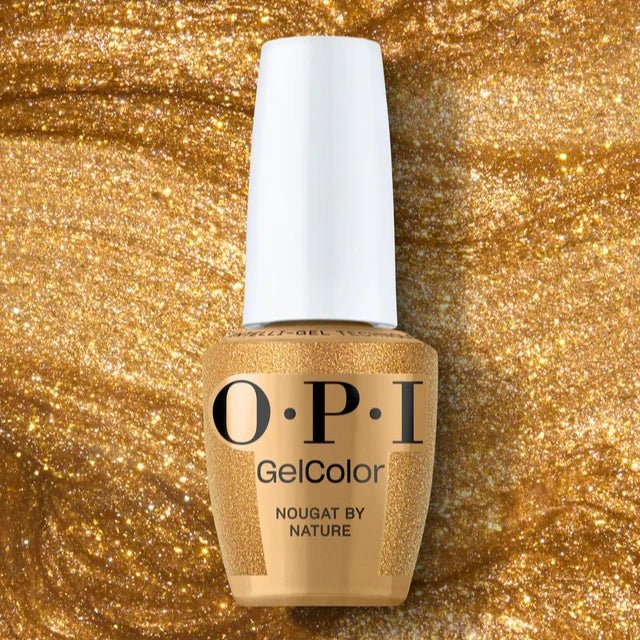 OPI Gel Nail Polish Duo - HPS07 Nougat by Nature - Gel Polish 0.5oz - DTK Nail Supply