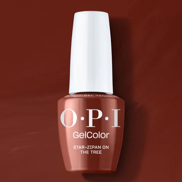 OPI Gel Nail Polish Duo - HPS08 Star - zipan on the Tree - Gel Polish 0.5oz - DTK Nail Supply