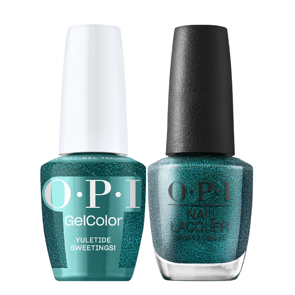 OPI Gel Nail Polish Duo - HPS10 Yuletide Sweetings! - Gel Polish 0.5oz - DTK Nail Supply