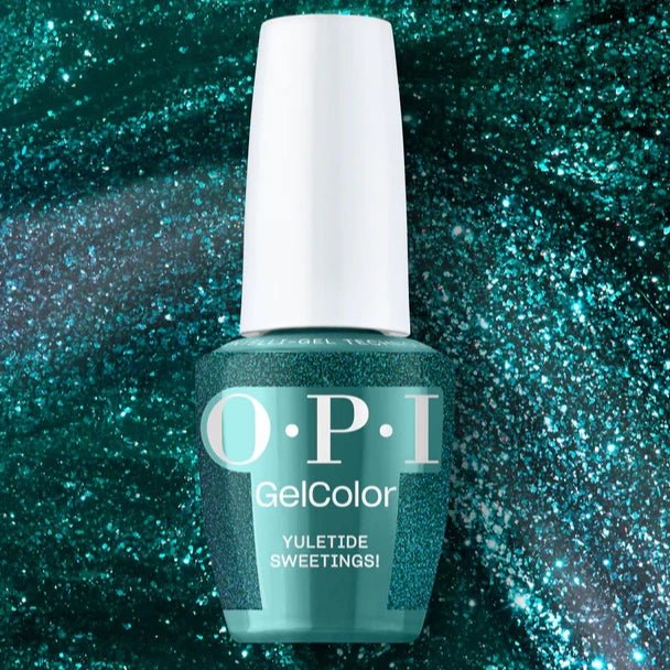 OPI Gel Nail Polish Duo - HPS10 Yuletide Sweetings! - Gel Polish 0.5oz - DTK Nail Supply