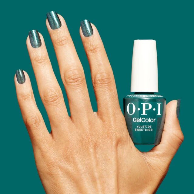 OPI Gel Nail Polish Duo - HPS10 Yuletide Sweetings! - Gel Polish 0.5oz - DTK Nail Supply