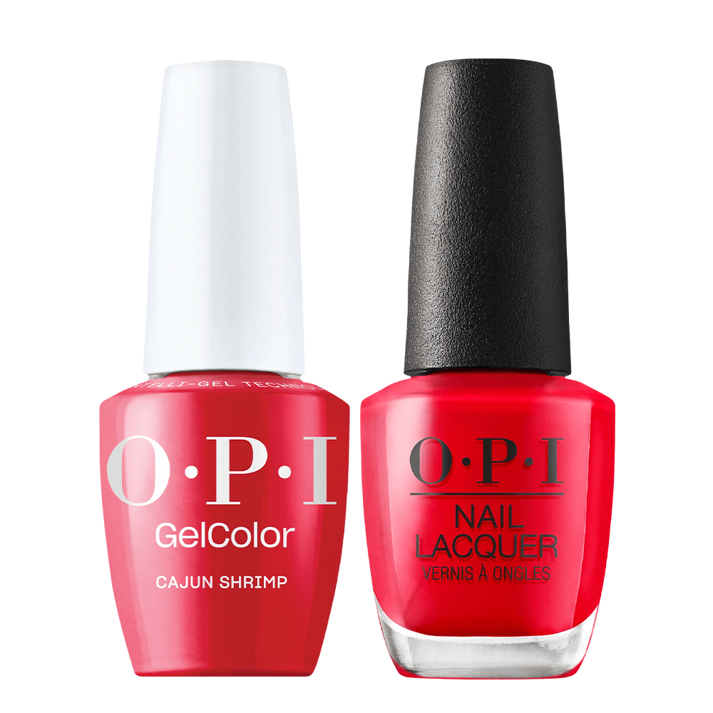 OPI Gel Nail Polish Duo - L64 Cajun Shrimp - DTK Nail Supply