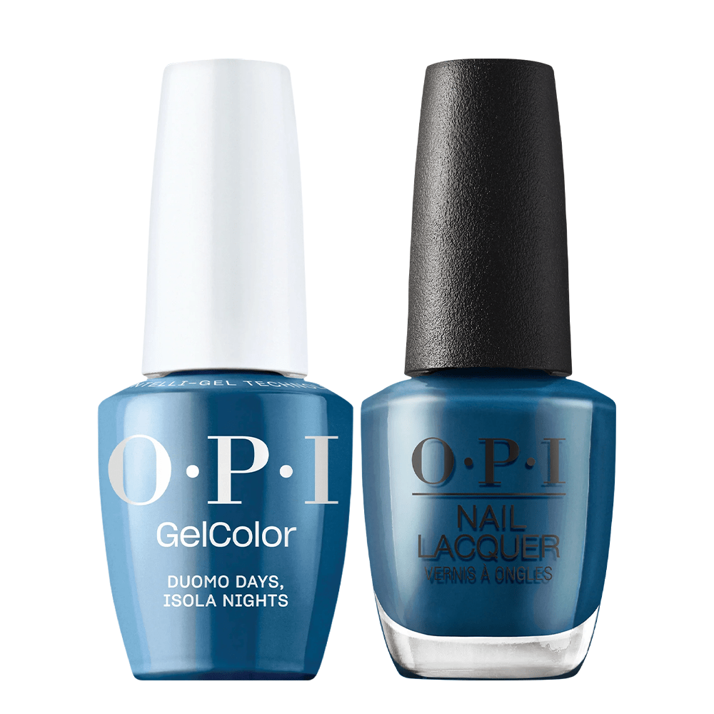 OPI Gel Nail Polish Duo - MI06 Duomo Days, Isola Nights - DTK Nail Supply