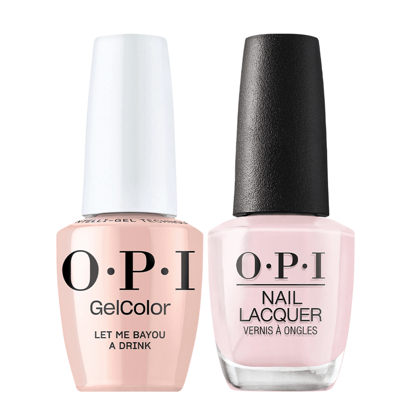 OPI Gel Nail Polish Duo - N51 Let Me Bayou a Drink - DTK Nail Supply