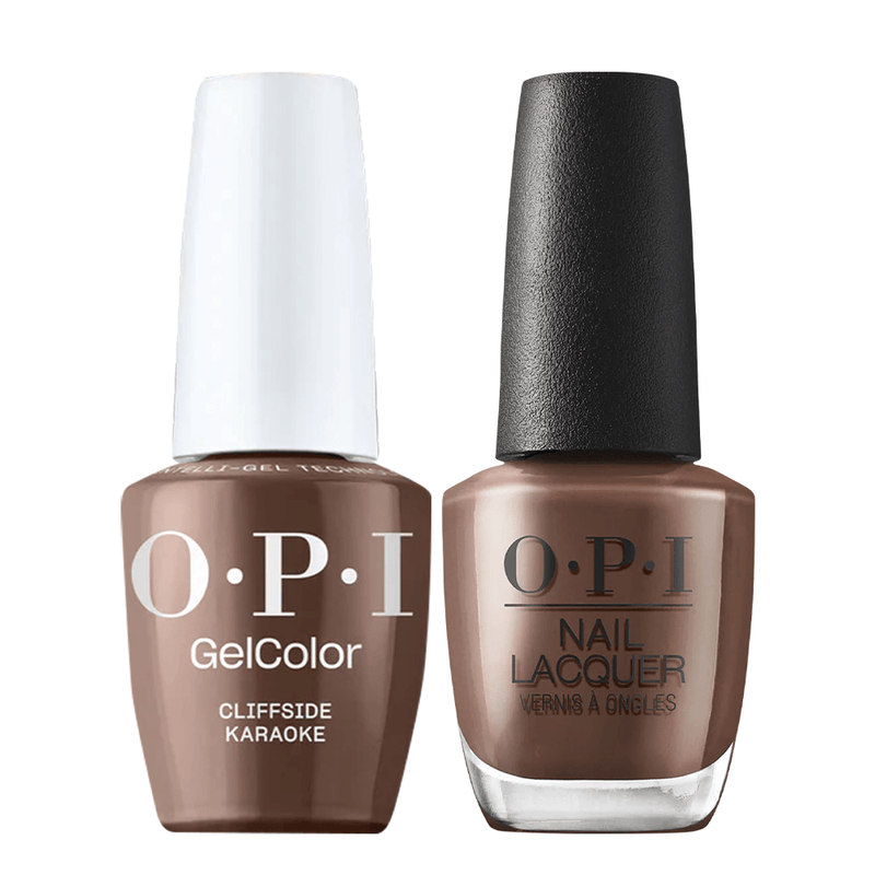 OPI Gel Nail Polish Duo - N80 Cliffside Karaoker - DTK Nail Supply