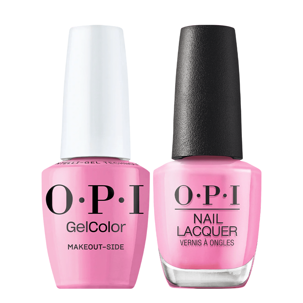 OPI Gel Nail Polish Duo - P002 Makeout - Side - DTK Nail Supply