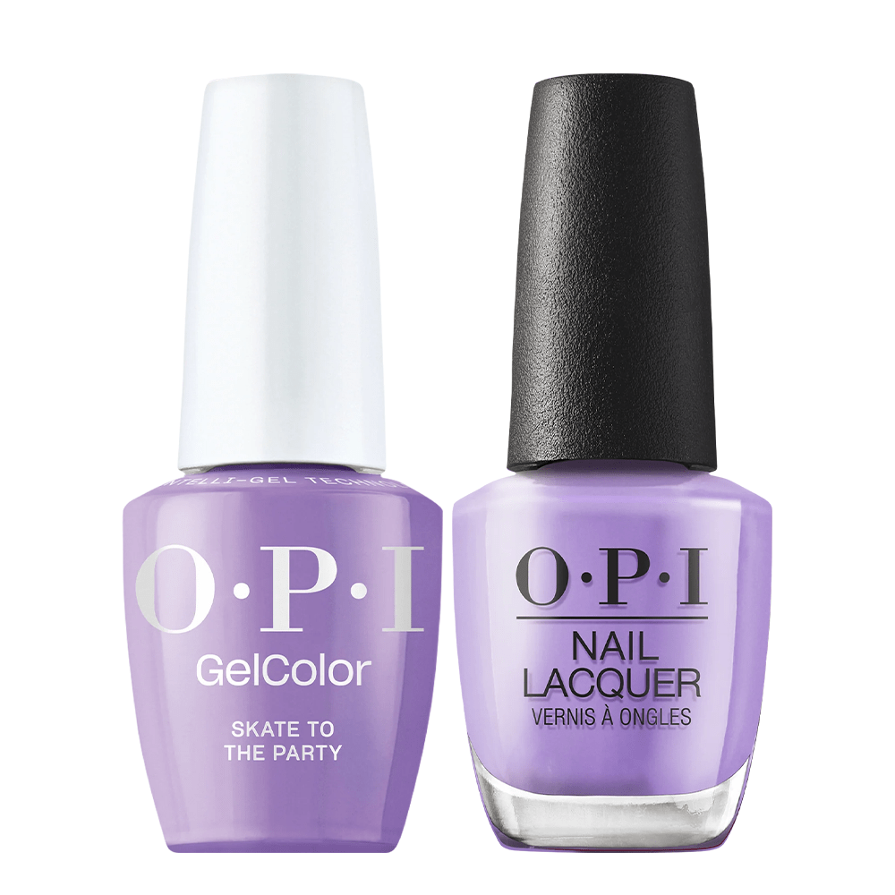 OPI Gel Nail Polish Duo - P007 Skate To The Party - DTK Nail Supply