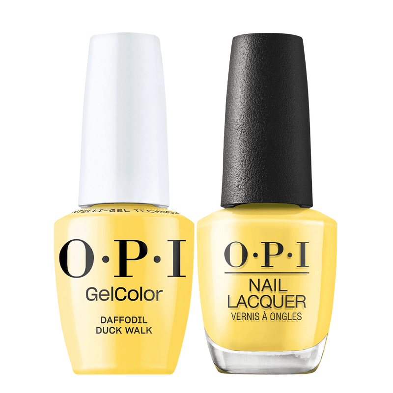 OPI Gel Nail Polish Duo - S056 Daffodil Duck Walk - DTK Nail Supply