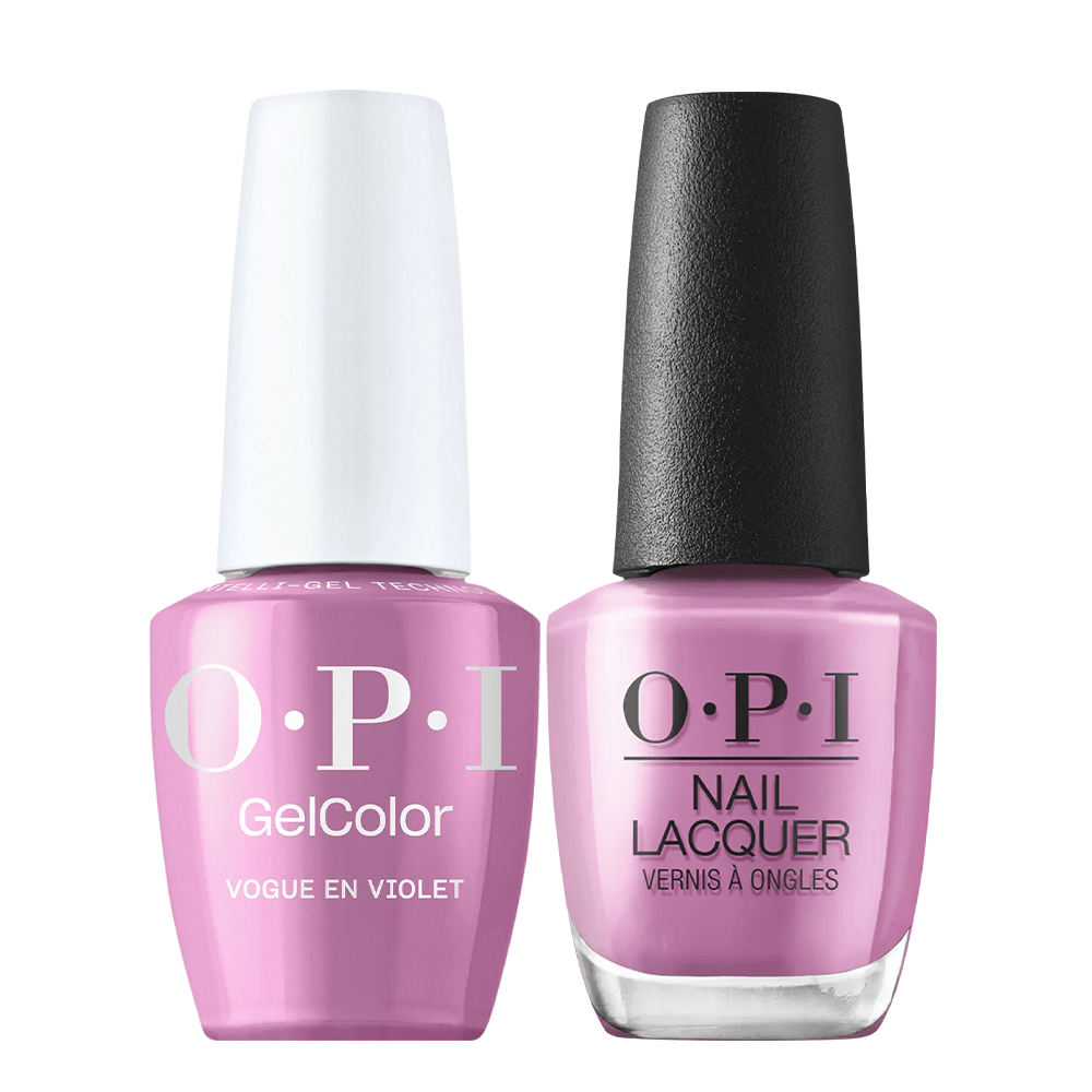 OPI Gel Nail Polish Duo - S060 Vogue En Violet - DTK Nail Supply
