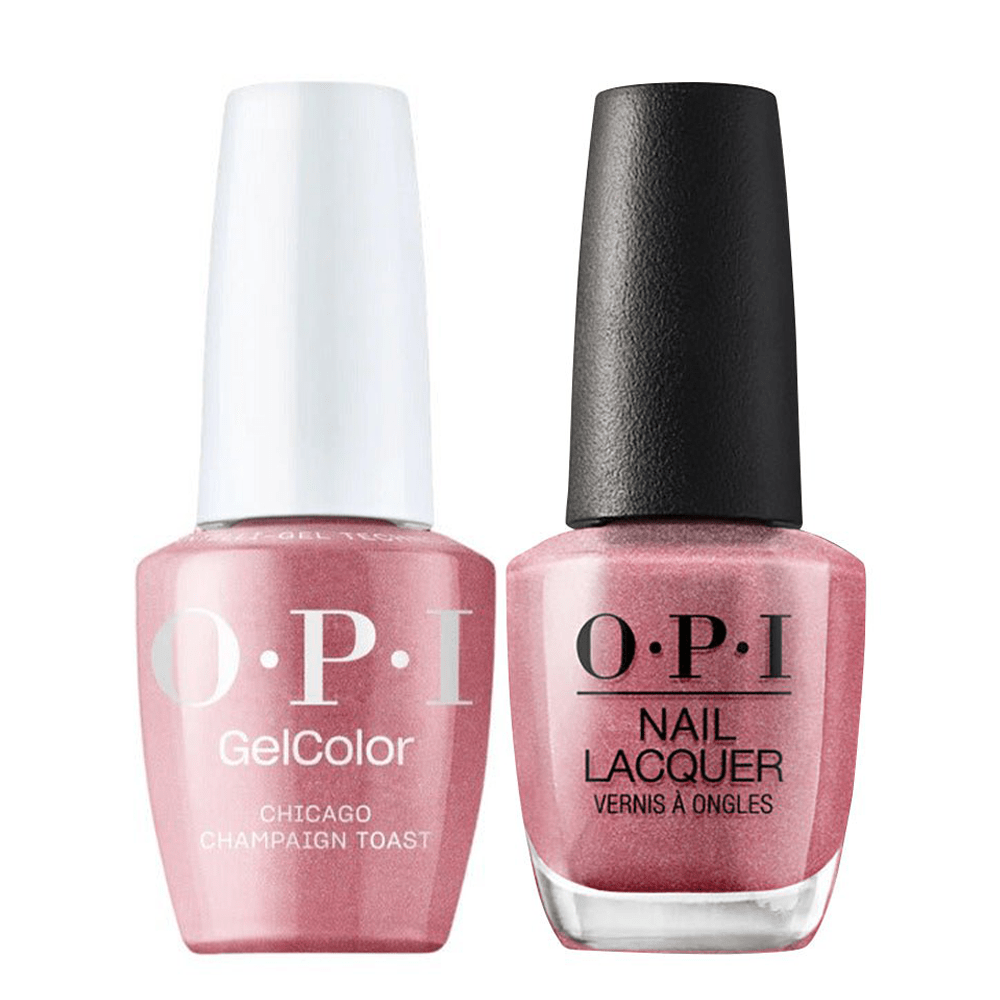 OPI Gel Nail Polish Duo - S63 Chicago Champagne Toast - DTK Nail Supply