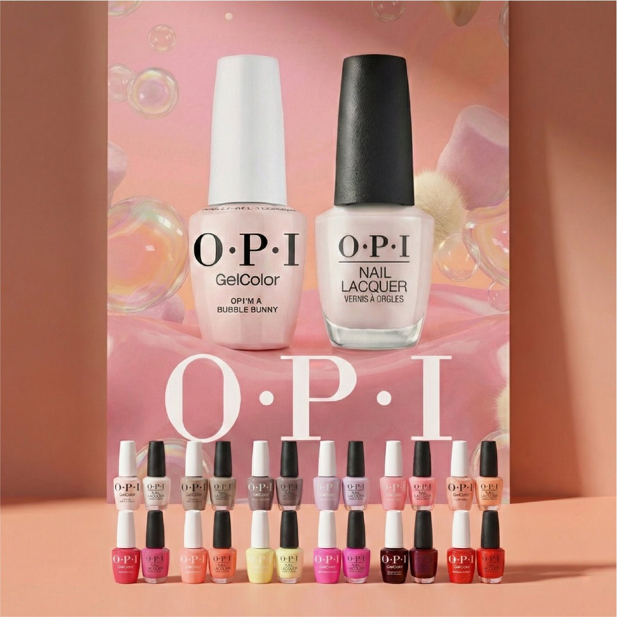 OPI Gel Nail Polish Duo - Set 12 Gel Colors - OPI Spring 2026 The New OPIcons Collection - DTK Nail Supply